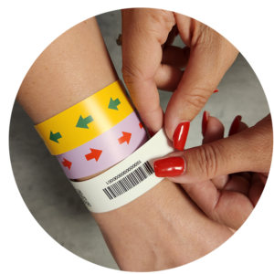 Thermal Wristbands for Patient IDs and Hospitals